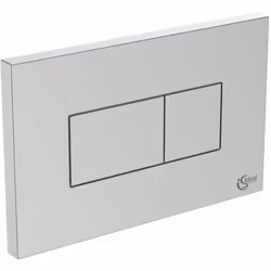 Plaque de déclenchement pneumatique Solea P2 pour chasse d’eau à 2 volumes convient aux réservoirs encastrés ProSys 120M, Pro ...