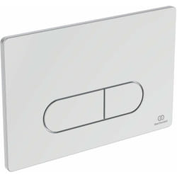 Oleas - Plaque de déclenchement Oleas M1, SmartFlush, chrome R0117AA - Ideal Standard