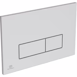 Plaque de commande pour wc suspendu Oleas P2 pour système pneumatique Compatible avec bâti-support Prosys Ideal Standard rése ...