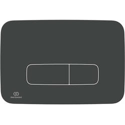 Ideal Standard - Oleas - Plaque de déclenchement de la chasse d'eau Oleas M3, noir R0123A6