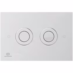 Plaque de déclenchement pneumatique Septa Pro P1 pour chasse d’eau à 2 volumes pour réservoirs encastrés ProSys 150M, 120M, 8 ...