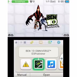 Infogrames Ben 10 Omniverse, 3DS Anglais, Italien Nintendo 3DS - Vue supplémentaire 2
