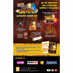 BANDAI NAMCO Entertainment Naruto Shippuden : Ultimate Ninja Storm 3 - Ultimate Ninja Kit Anglais, Français, Japonais PlayStation 3