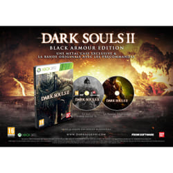 BANDAI NAMCO Entertainment Dark Souls II - Black Armour Edition Boîtier double Allemand, Anglais, Chinois simplifié, Coréen, Espagnol, Français, Italien, Polonais, Portugais, Russe Xbox 360
