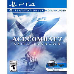 BANDAI NAMCO Entertainment Ace Combat 7: Skies Unknown, PS4, PlayStation 4, Mode Multiplayer, T (Teen), Casque de réalité vir ...
