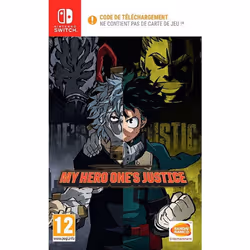 BANDAI NAMCO Entertainment My Hero One’s Justice - Code in a Box, Nintendo Switch, Mode Multiplayer, T (Teen), Support physiq ...