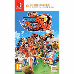 BANDAI NAMCO Entertainment One Piece : Unlimited World Red - Deluxe Edition - Code in a Box, Nintendo Switch, T (Teen), Suppo ...