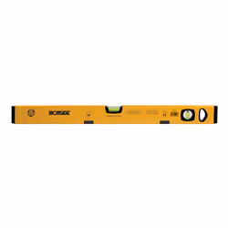Ironside IR100242, Niveau de ligne, 0,6 m, Jaune, Aluminium, 50 mm, 20 mm