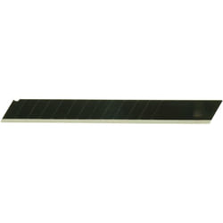 Lame de couteau 18 mm noire 10 pièces Ironside
