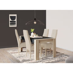 Ensemble Table Et Buffet - Sheffield - Chene Kronberg / Sidewalk - Demeyere