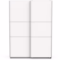 Calicosy - Armoire 2 portes coulissantes Ghost - L148 cm