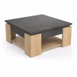 Demeyere Table d'appoint AUSTIN 80 x 80 x 37,2 cm