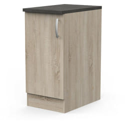 Meuble de cuisine bas 1 porte 40 cm Paprika