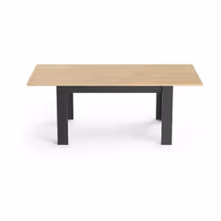 Découvrez la table extensible CRAFT, où style contemporain et fonctionnalité se rencontrent. Avec son décor mélamine chene Ha ...