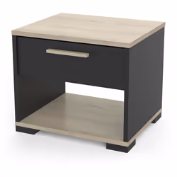 Laissez vous séduire par la table de chevet 1 tiroir qui trouvera facilement sa place dans votre chambre à coucher. Très prat ...
