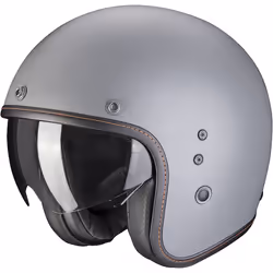 Scorpion Belfast Evo Solid Casque Jet, gris, taille XS 54 55 pour Hommes