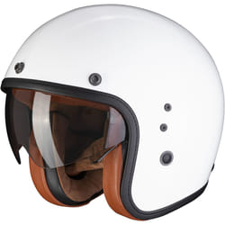 Scorpion Belfast Evo Luxe Casque Jet, blanc, taille 2XL pour Hommes