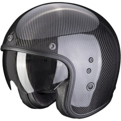 Scorpion Belfast Evo Carbon Casque Jet, noir, taille M pour Hommes