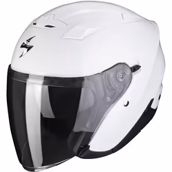 Scorpion EXO-230 Solid Casque Jet, blanc, taille XS 54 55 pour Hommes