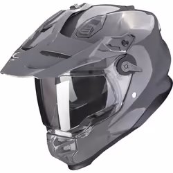 Scorpion ADF-9000 Air Solid Casque de motocross, gris, taille M pour Hommes