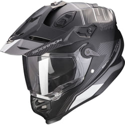 Scorpion ADF-9000 Air Desert Casque de motocross, noir-gris, taille M pour Hommes