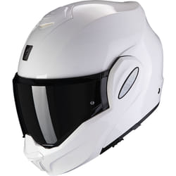Scorpion Exo-Tech Evo Solid Casque, blanc, taille XL pour Hommes