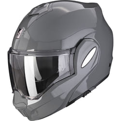 Scorpion Exo-Tech Evo Solid Casque, gris, taille XL pour Hommes