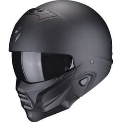 Scorpion EXO-Combat II Solid Casque, noir, taille 2XL pour Hommes