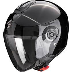 Scorpion Exo-City II Solid Casque Jet, noir, taille XS 54 55 pour Hommes
