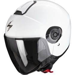 Scorpion Exo-City II Solid Casque Jet, blanc, taille M pour Hommes