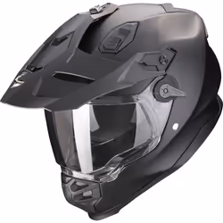 Scorpion ADF-9000 Air Solid Casque de motocross, noir, taille 2XL pour Hommes - Vue supplémentaire 2