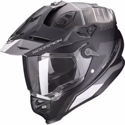 Scorpion ADF-9000 Air Desert Casque de motocross, noir-gris, taille XL pour Hommes