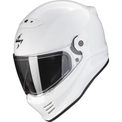 Scorpion Covert FX Solid Casque, blanc, taille XS 54 55 pour Hommes