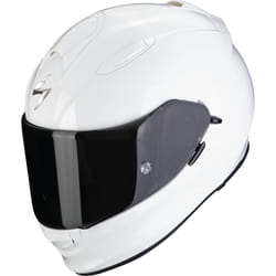 Scorpion EXO-491 Solid Casque, blanc, taille L pour Hommes