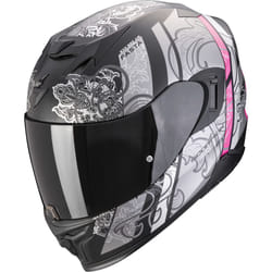 Scorpion Exo-520 Evo Air Fasta Casque, noir-argent, taille L pour Hommes