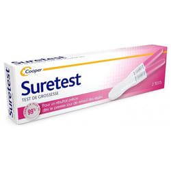 Cooper Suretest Test de Grossesse Digital 2 Tests