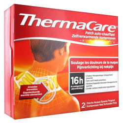 ThermaCare Patch Auto-Chauffant 16h Nuque Épaule Poignet 2 Patchs