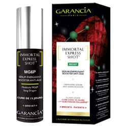 Garancia Immortal Express Shot MG6P Sérum Énergisant Booster Anti-Âge 15 ml