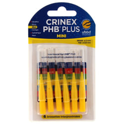 Crinex Phb Plus Mini 1.1 6 Brossettes Interproximales