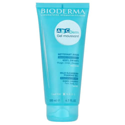Bioderma ABCDerm Moussant - Gel Nettoyant Doux pour le Visage - Nettoie et Purifie en Douceur - Tube 200 ml