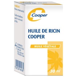 Cooper Huile De Ricin Huile Végétale 30 ml