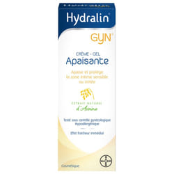 Hydralin Gyn Crème-Gel Apaisante Protège la Zone Intime 15 g