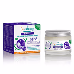 Baume Bébé - Puressentiel - Sommeil & Détente - 30ml - Huiles Essentielles - Apaisant et Hydratant