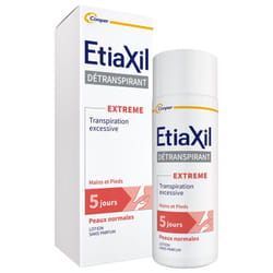 Etiaxil Déodorant Détranspirant Extreme Pieds et Mains Peaux Normales 100 ml