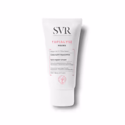 SVR TOPIALYSE Mains, Crème, Unisexe, Peau sèche, Peau très sèche, Hydratant, Nourrissant, Régénération, Adoucissant, 50 ml, T ...