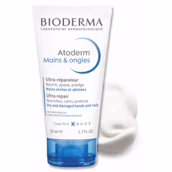 Bioderma Atoderm Mains & ongles 50ml, Crème, Unisexe, Peau sèche, Peau normale, Peau très sèche, Hydratant, Réparer, Adouciss ...