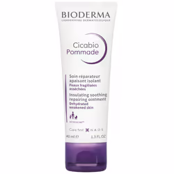 Bioderma Cicabio Pommade 40ml, Crème, Unisexe, Réparer, Apaisant, Peau sèche, 40 ml, Tube