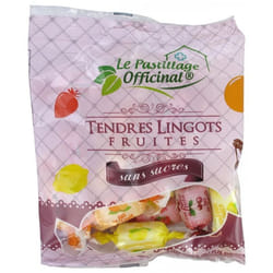Open Food Tendres lingots fruités - 100g