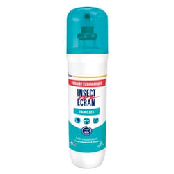 Insect Ecran Anti-Moustiques Spray Répulsif Peau Familles 200 ml