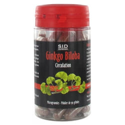 S.I.D Nutrition Circulation Ginkgo Biloba 90 Gélules